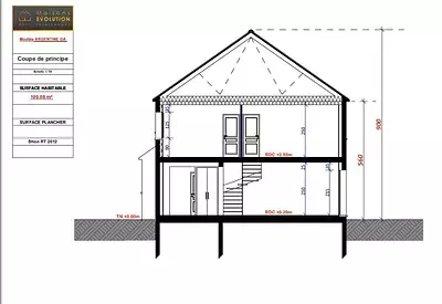 Maison neuve, 100 m²
