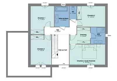 Maison neuve, 136 m²