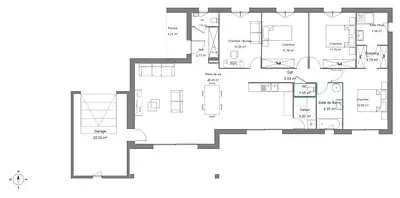 Maison neuve, 123 m²