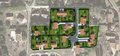 Terrain à bâtir, 913 m²