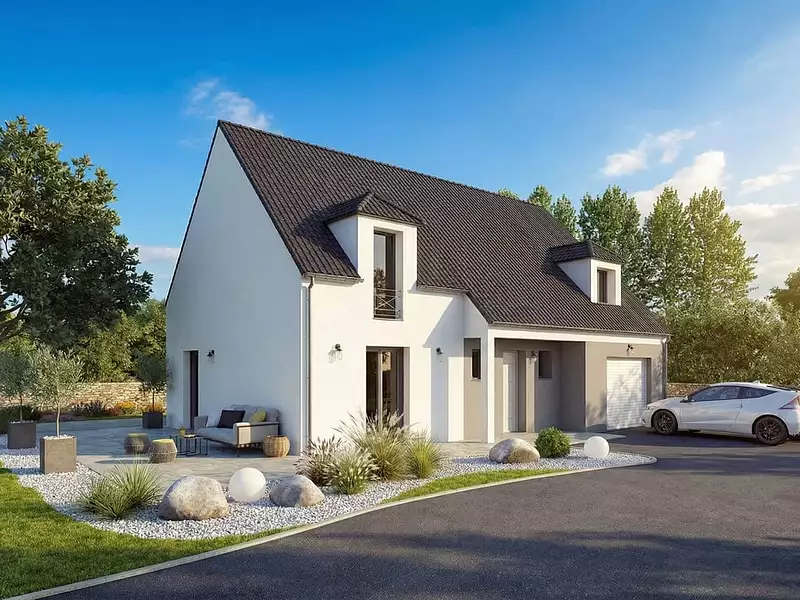 Maison neuve, 96 m² - Grivesnes (80250)