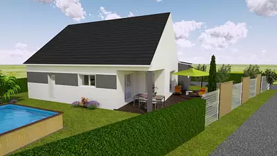 Maison neuve, 84 m²