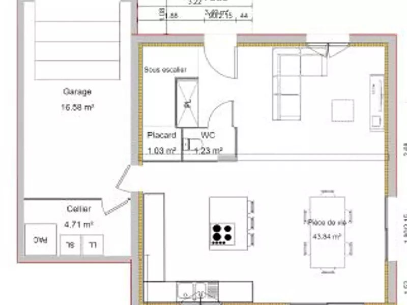 Maison neuve, 90 m² - Francheleins (01090)