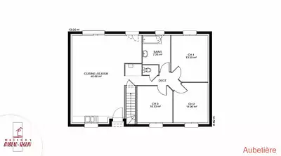 Maison neuve, 88 m²