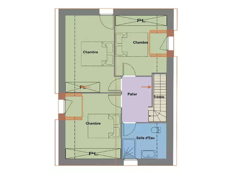 Maison neuve, 105 m² - Lorient (56100)