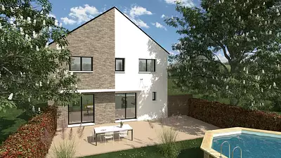 Maison neuve, 104 m²