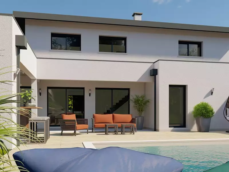 Maison neuve, 177 m² - Bordeaux (33200)