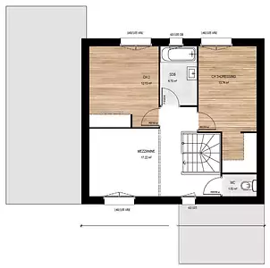 Maison neuve, 117 m²