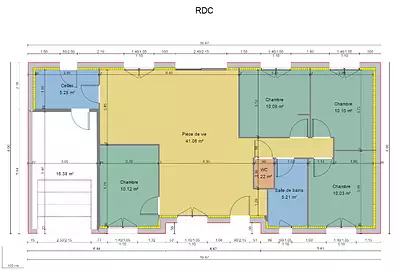 Maison neuve, 90 m²