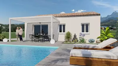 Maison neuve, 73 m²