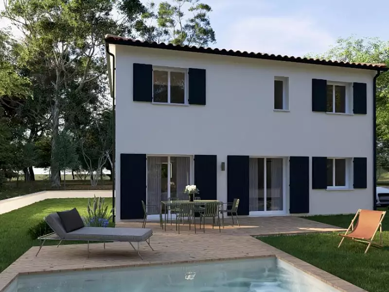 Maison neuve, 100 m² - Le Taillan-Médoc (33320)