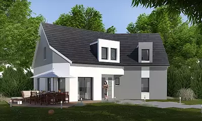 Maison neuve, 137,22 m²