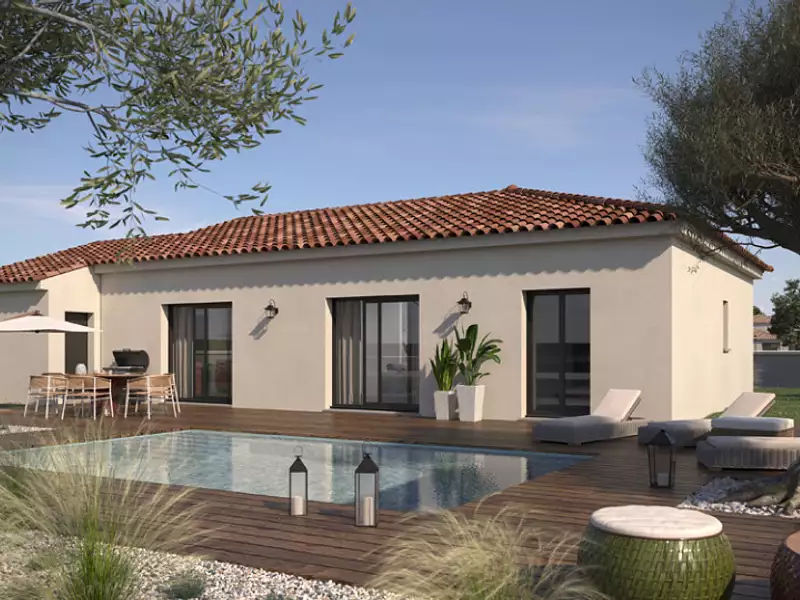Maison neuve, 80 m² - Calvisson (30420)