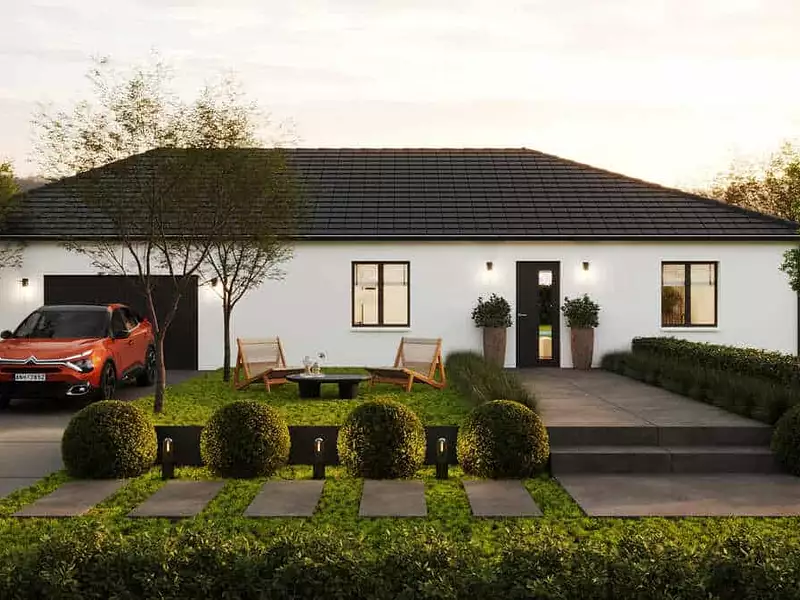 Maison neuve, 124 m² - Saint-Marcel (71380)