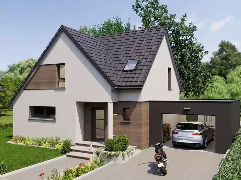 Maison neuve, 110 m² - Phaffans (90150)