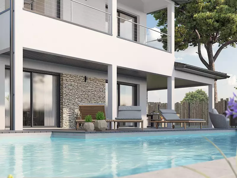 Maison neuve, 151 m² - Le Teich (33470)