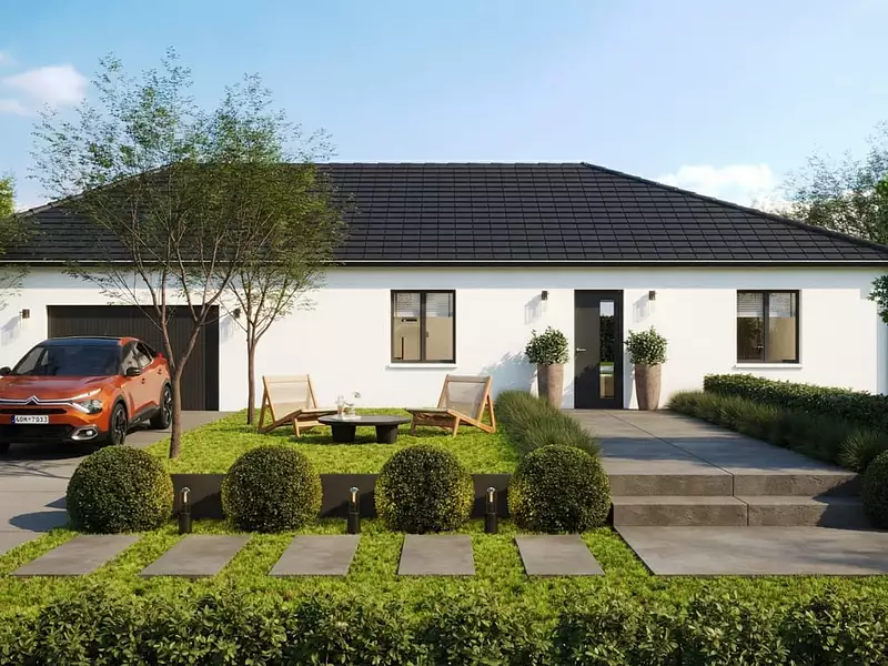 Maison neuve, 94 m² - Gennes (25660)