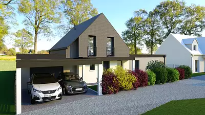 Maison neuve, 120 m²