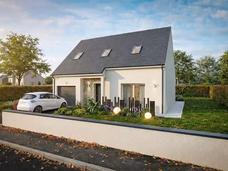 Maison neuve, 108 m² - Jargeau (45150)