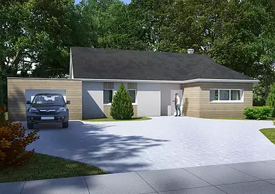 Maison neuve, 104,96 m²