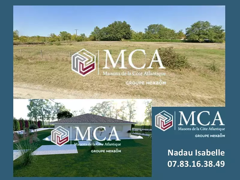 Terrain à bâtir, 1 050 m² - Reignac (33860)