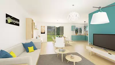 Maison neuve, 95,3 m²