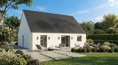 Maison neuve, 73 m²