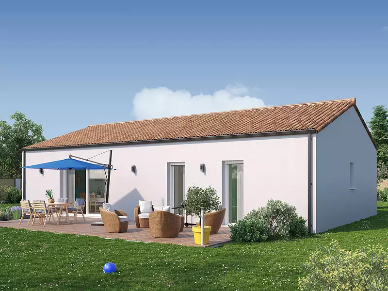 Maison neuve, 99 m² - Les Achards (85150)