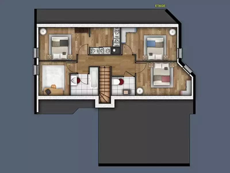 Maison neuve, 133 m² - Saint-Pierre-des-Fleurs (27370)