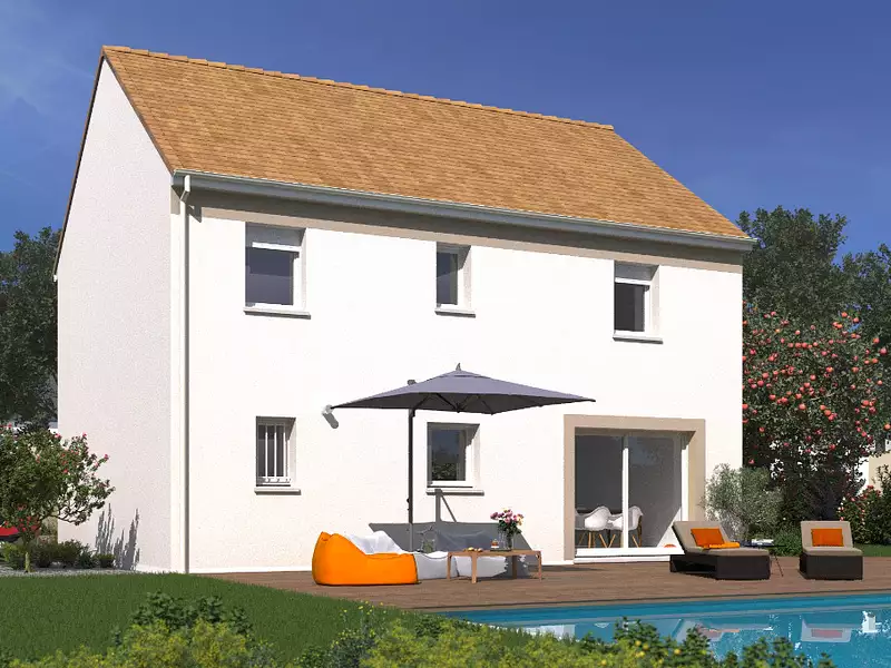Maison neuve, 124 m² - Chanteloup-les-Vignes (78570)