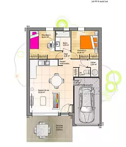 Maison neuve, 60 m²