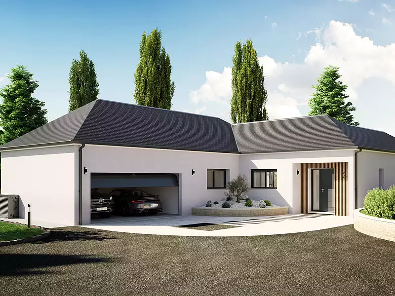 Maison neuve, 122 m² - Saint-Epain (37800)