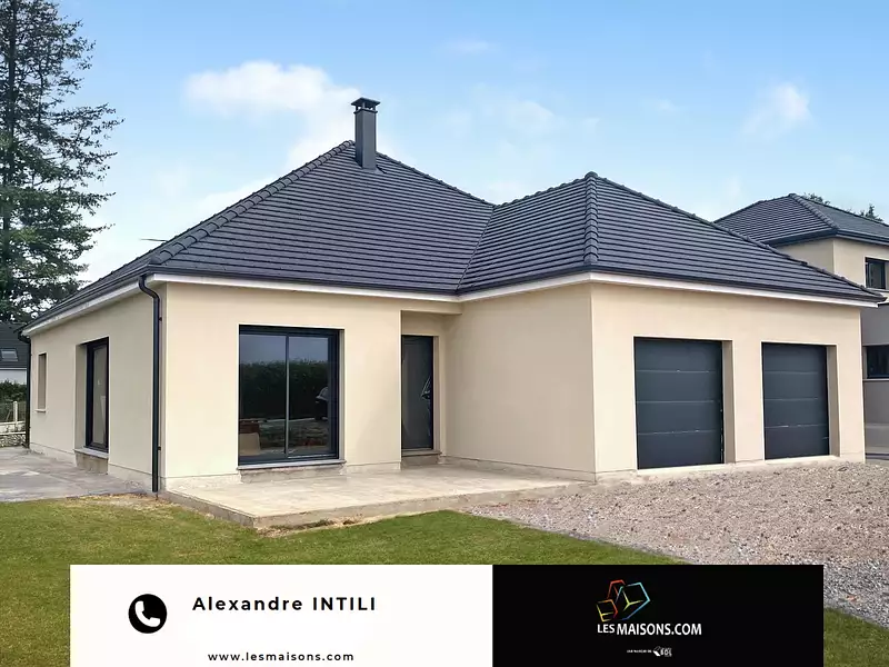 Maison neuve, 114,55 m² - Boran-sur-Oise (60820)