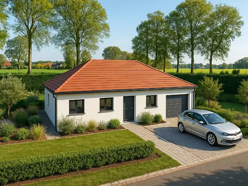 Maison neuve, 100 m² - Campigneulles-les-Grandes (62170)