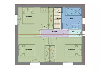 Maison neuve, 111 m²