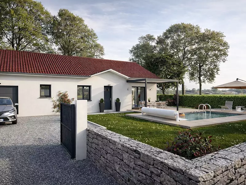 Maison neuve, 79 m² - Beaurepaire (38270)