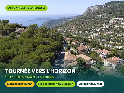 Programme neuf VILLA JULIA MARIS à La Turbie (06320) – SULLY IMMOBILIER