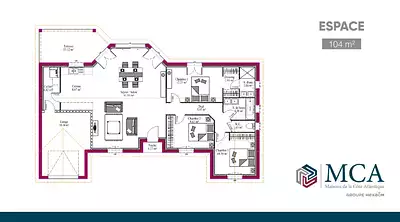 Maison neuve, 104 m²