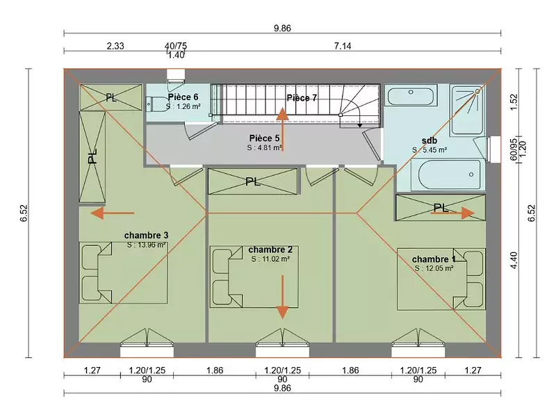 Maison neuve, 120 m² - Montauroux (83440)