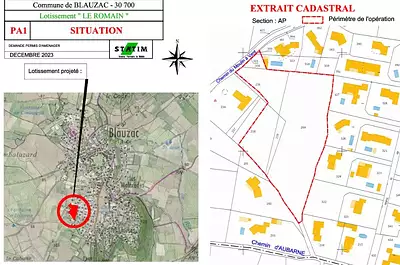 Terrain à bâtir, 500 m²