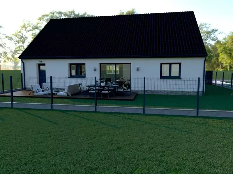 Maison neuve, 93 m² - Noyelles-Godault (62950)