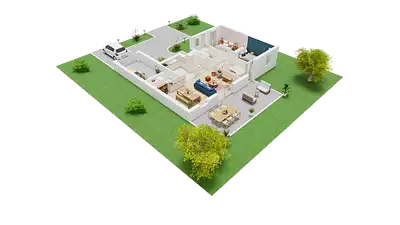 Maison neuve, 92,32 m²