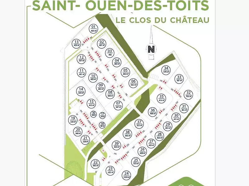 Maison neuve, 73 m² - Saint-Ouën-des-Toits (53410)