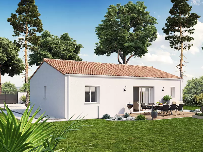 Maison neuve, 77 m² - Le Champ-Saint-Père (85540)