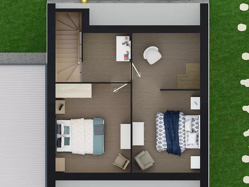 Maison neuve, 70,28 m² - Lison (14330)