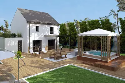 Maison neuve, 100 m²