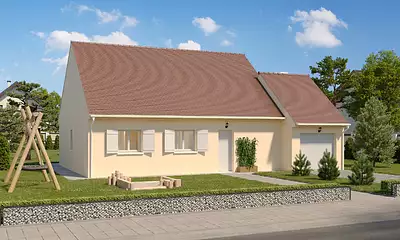Maison neuve, 81 m²
