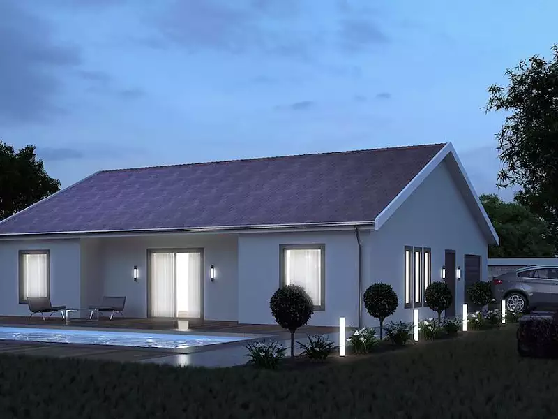 Maison neuve, 114 m² - Autun (71400)