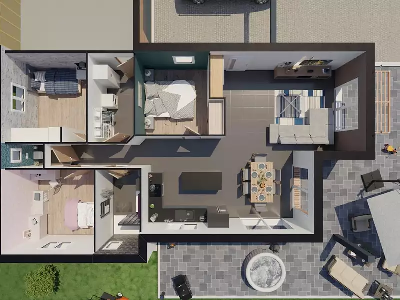 Terrain à bâtir, 800 m² - Saint-Riquier (80135)