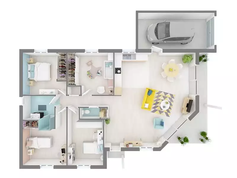 Maison neuve, 115 m² - La Bernerie-en-Retz (44760)